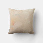 イチョウ植物学抽象芸術グラフィックアート赤面 クッション (裏面)