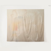 イチョウ植物学抽象芸術グラフィックアート赤面 タペストリー (正面(横))