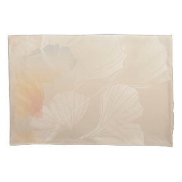 イチョウ植物学抽象芸術グラフィックアート赤面 枕カバー