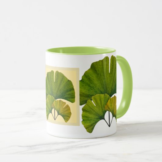 イチョウ素晴らしゴアートフォーユアアーツ&クラフツバンガロー マグカップ (正面右)