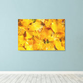 イチョウ葉属 キャンバスプリント (インサイチュ (ウッドフロア))