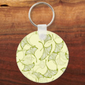 イチョウ葉 キーホルダー (正面)