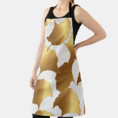 イチョウ金ゴールド:高級ヴィンテージデザイン。 エプロン (インサイチュ)