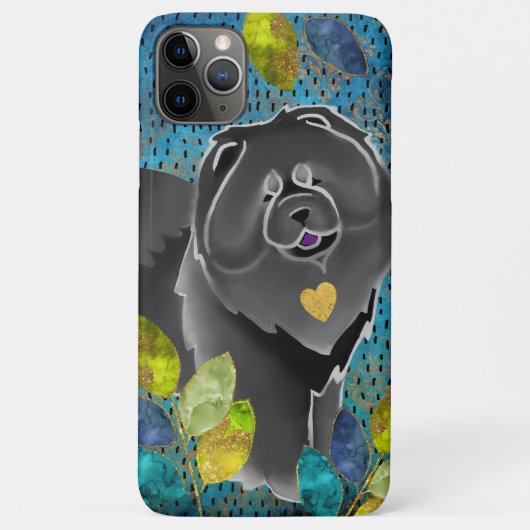 イチョウ黒潮IPHONE 11 PRO MAXケース Case-Mate iPhoneケース (裏面)