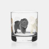 イチョウ5コート色ロックスガラス ウイスキーグラス (裏面)