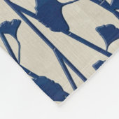 イチョウ フリースブランケット (角)