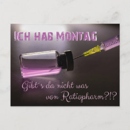 イチ・ハブ・モンタグ – ギブズ・ダはジェーゲンだった？ ポストカード
