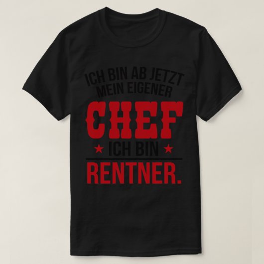 イチ・ビン・レントナー Tシャツ (デザイン正面)