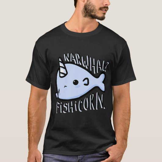 イッカクかイッカクじゃないか? Tシャツ (正面)