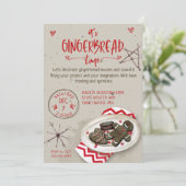 イッツギンガーブレッドハウスタイム 招待状 (スタンド正面)