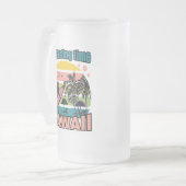 イッツタイムサーフィン – ハワイ フロストグラスビールジョッキ (正面左)