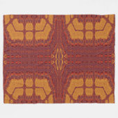 イッツパロトルの火災134 フリースブランケット (正面(横))