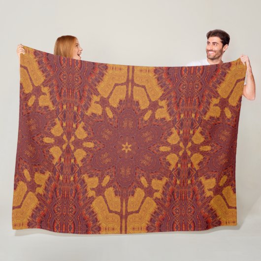 イッツパロトルの火災135 フリースブランケット (インサイチュ)