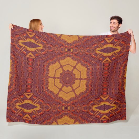 イッツパロトルの火災136 フリースブランケット (インサイチュ)