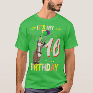 イッツマイ10誕生日シーオッター Tシャツ