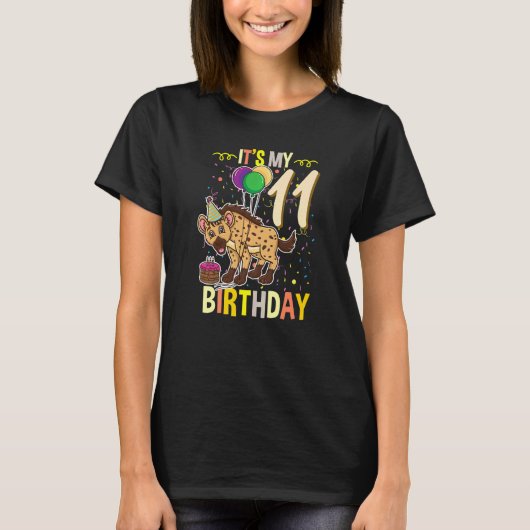 イッツマイ11誕生日ハイエナ Tシャツ (正面)
