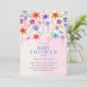 イッツレイニングフラワーズ招待状 招待状 (スタンド正面)