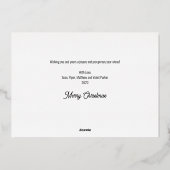 『イッツ・ア・ワンダフル・ライフ』写真 箔シーズンカード (裏面)