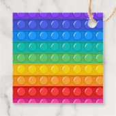 イットポップ・アートのボーイ誕生日ありがとう フェイバータグ (裏面)