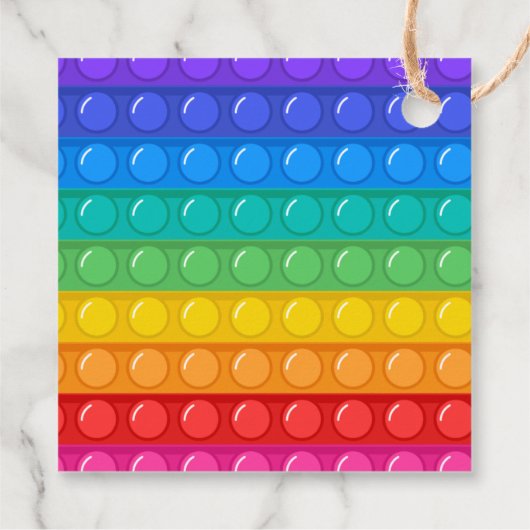 イットポップ・アートのボーイ誕生日ありがとう フェイバータグ (裏面)