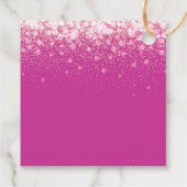 イットポップ・アートの誕生日サンキューレインボーグリッター フェイバータグ (裏面)