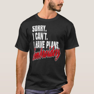 イッハーベ飛行機刺しゅうことわざ声明Outfi Tシャツ