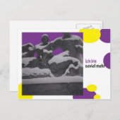 イッヒ・ビン・ソヴィレ・メール ポストカード (正面/裏面)