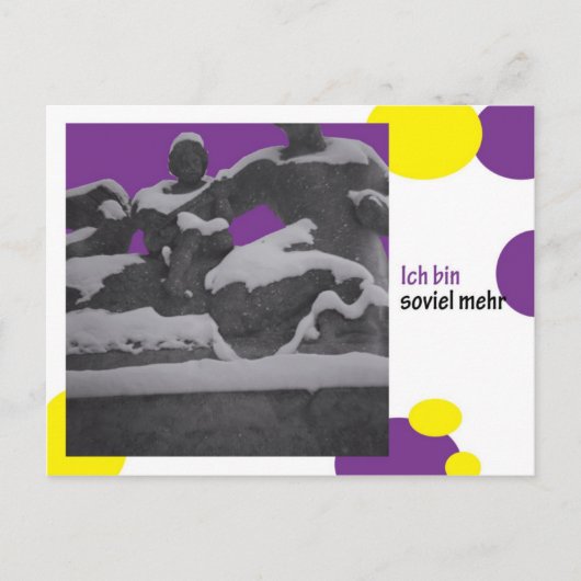 イッヒ・ビン・ソヴィレ・メール ポストカード (正面)