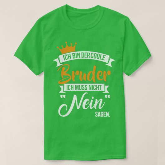 イッビン・ダー・コール・ブルダー Tシャツ (デザイン正面)
