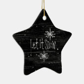 イッ初期のトスノーオーナメント セラミックオーナメント (右)