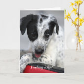 イッ感じキー？ カード (黄色い花)