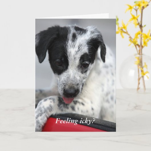 イッ感じキー？ カード (黄色い花)