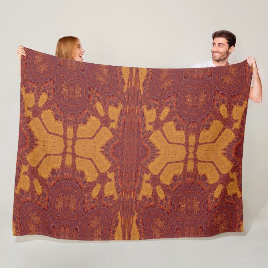 イツパパロトル130の火災 フリースブランケット (インサイチュ)