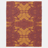 イツパパロトル130の火災 フリースブランケット (正面)