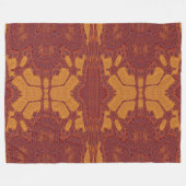 イツパパロトル130の火災 フリースブランケット (正面(横))