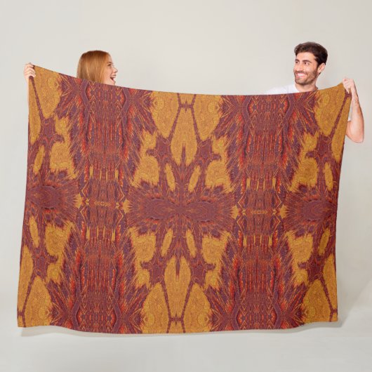 イツパパロトル149 フリースブランケット (インサイチュ)