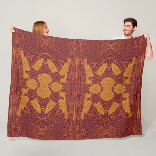 イツパパロトル150の火災 フリースブランケット (インサイチュ)