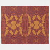 イツパパロトル150の火災 フリースブランケット (正面(横))