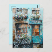 イデアルウォーターカラー絵を描書店 ポストカード (正面/裏面)