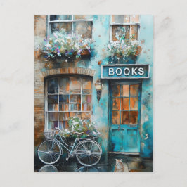 イデアルウォーターカラー絵を描書店 ポストカード