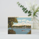 イデアルビーチリゾートシャファーレイクインディアナ ポストカード (スタンド正面)