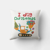 イディグクリスマスクリスマスホリデーショベル クッション (裏面)