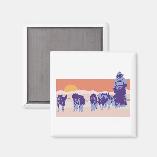 イディタロド マグネット (正面/裏面)