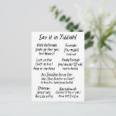 イディッシュで言う ポストカード (スタンド正面)