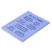 イディッシュのノートのそれを言って下さい ノートブック (左側)