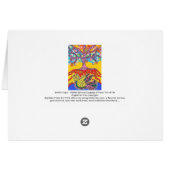 イディッシュスピリチュアル言語の平和 (裏面横)