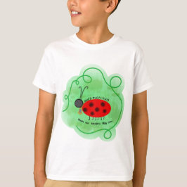 イディッシュ語でのてんとう虫 Tシャツ