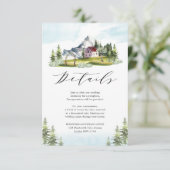 イディルマウンテンパインフォレ結婚スト詳細 エンクロージャーカード (スタンド正面)