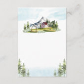 イディルマウンテンパインフォレ結婚スト詳細 エンクロージャーカード (裏面)