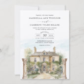 イディルリックイングリッシュマナークラシックデスティネーションウェディング 招待状 (正面)